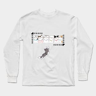 cats design Long Sleeve T-Shirt